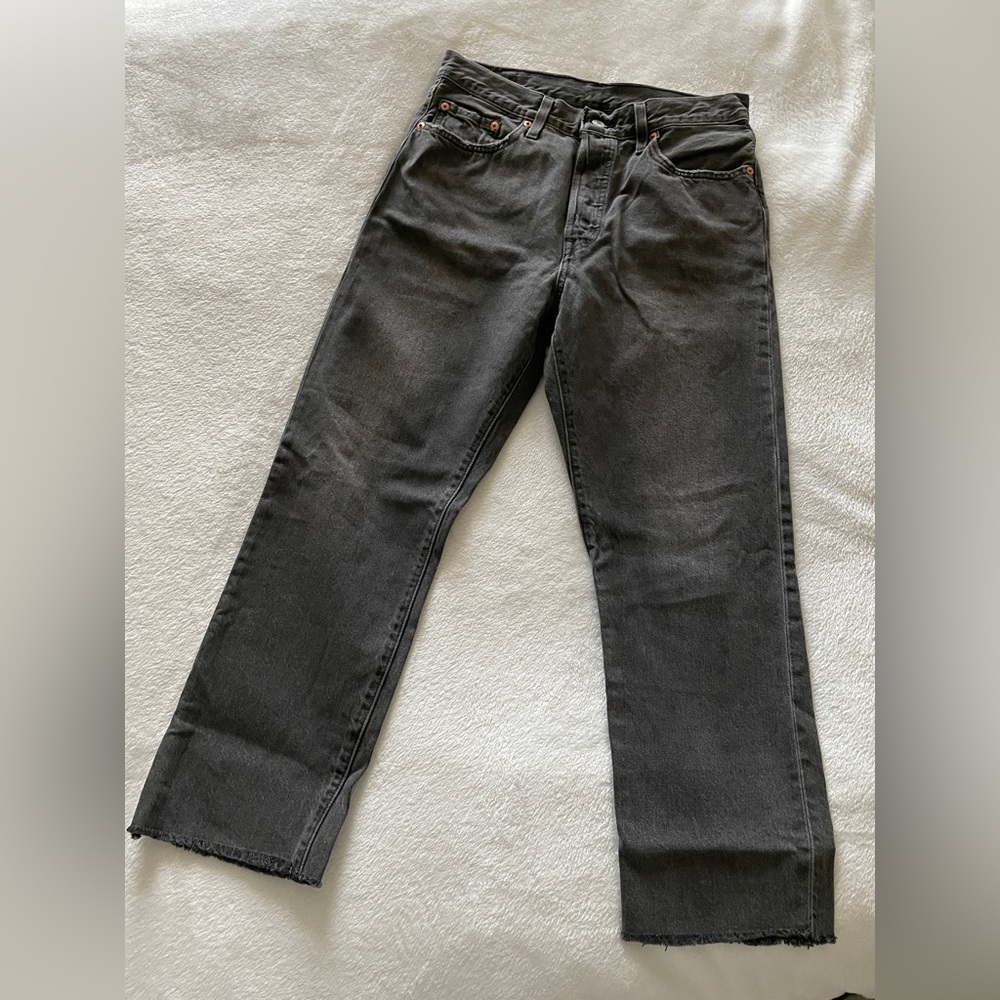 Levi’s 501 straight leg “Get Off My Cloud” jeans